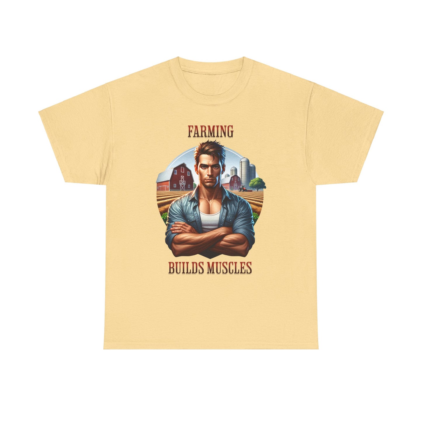 Farming Builds Muscle T-shirt